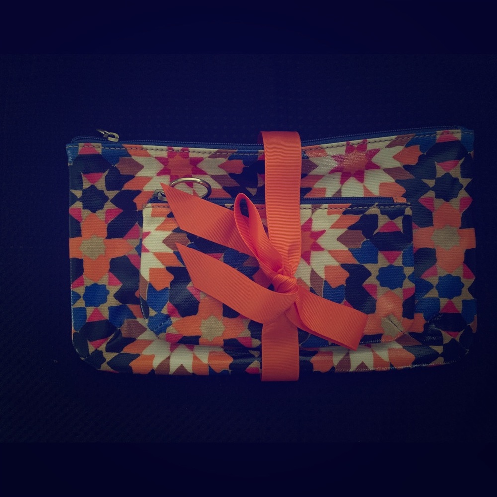 Fossil Starburst Zippered Pouch Set